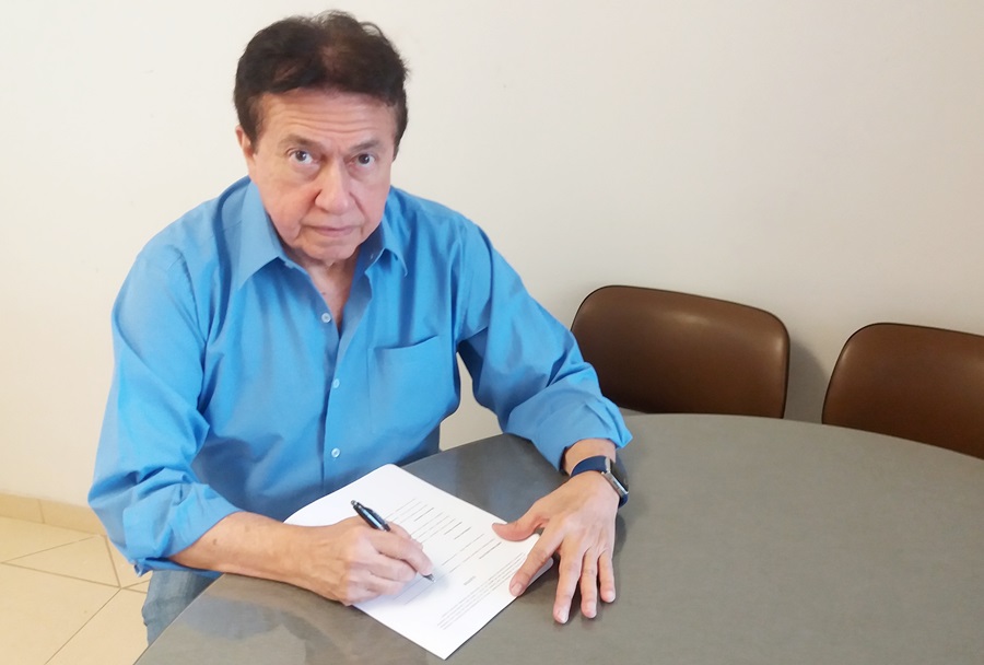 Kleiber Beltrão assina Termo de Posse e segue no comando da ABCD até agosto de 2018.